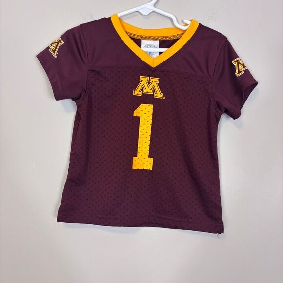 Minnesota Golden Gophers Maroon Toddler Football Jersey 2T - Picture 1 of 3